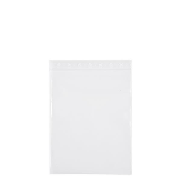 Sachets PolyZip (paquet de 100) 180x250mm. En PE transparent 50 µm. Egalement pour les produits alimentaires. Avec bande de fermeture à pression Zip.