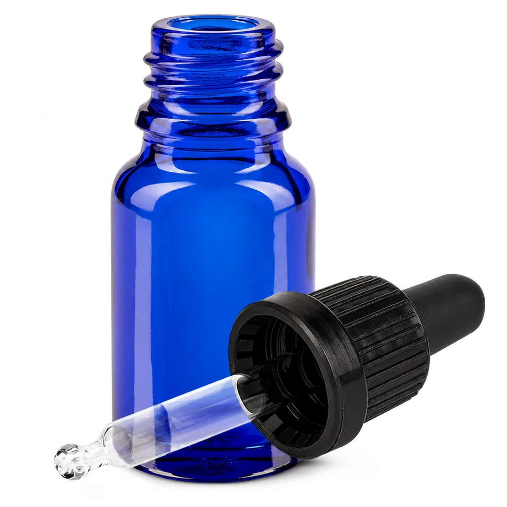 Flacon à pipette 10ml noir OV BlueLine UT18/10 Flacon à pipette 10ml noir OV BlueLine UT18/10