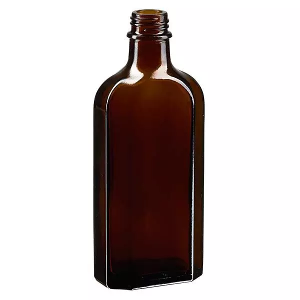 Flasque brune de 150 ml au goulot DIN 22 Flasque brune de 150 ml au goulot DIN 22
