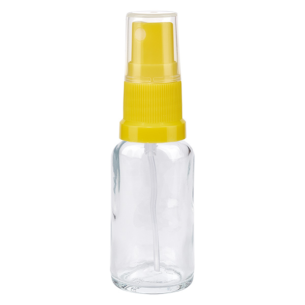 Vaporisateur 20ml jaune/tr. STD ClearLine UT18/20 Vaporisateur 20ml jaune/tr. STD ClearLine UT18/20