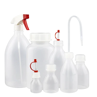 Flacons de laboratoire en PEBD
