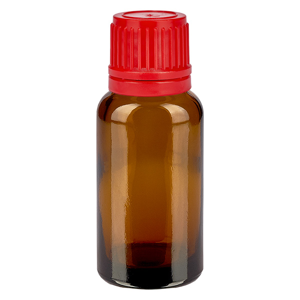 Flacon 20ml 11mm SV rouge OV BrownLine UT18/20