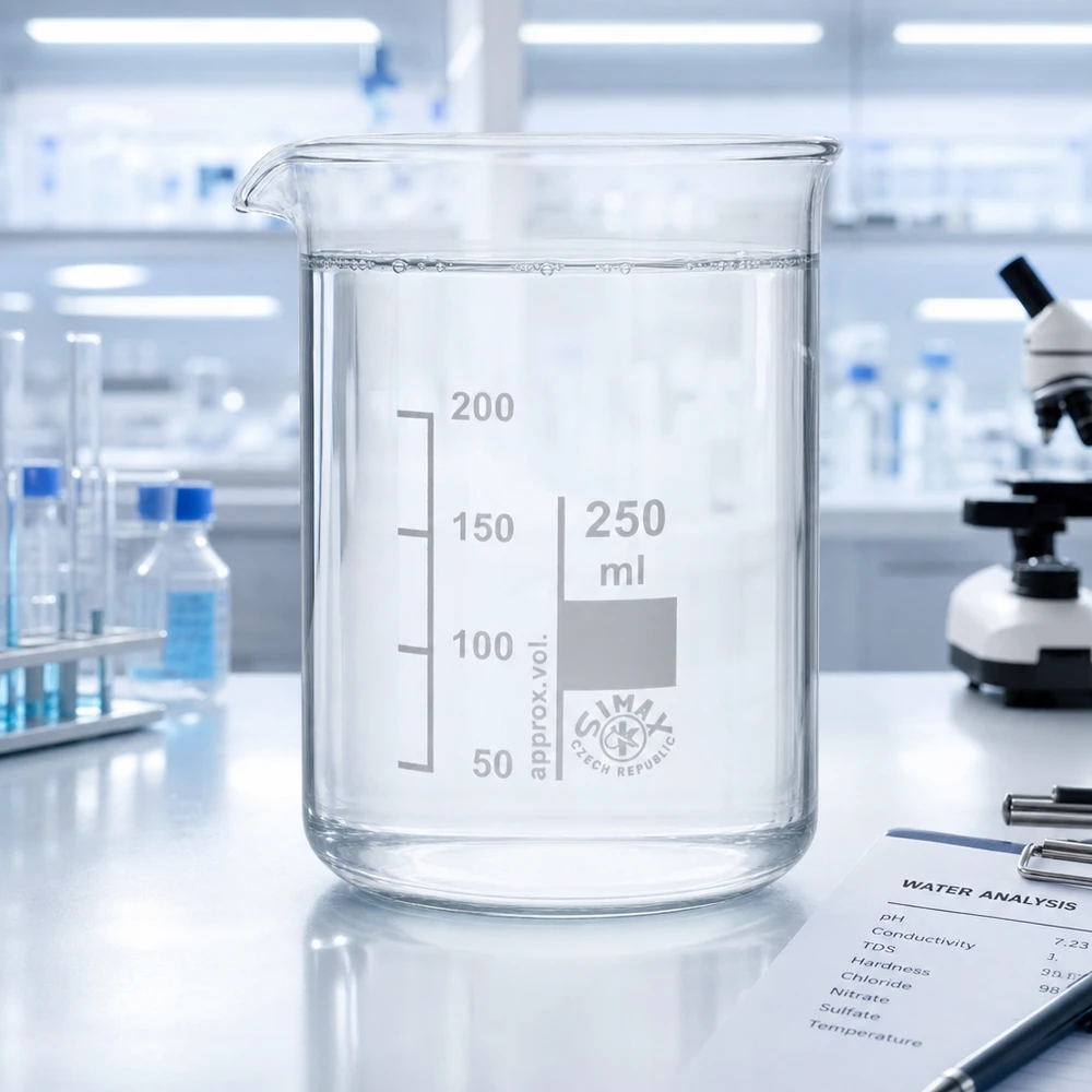 Verre doseur précis 250ml forme basse en verre borosilicaté résistant à la température pour les expériences