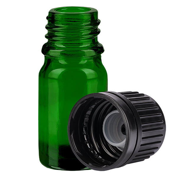 Flacon 5ml (globule) 3mm GR s. OV GreenLine UT18/5