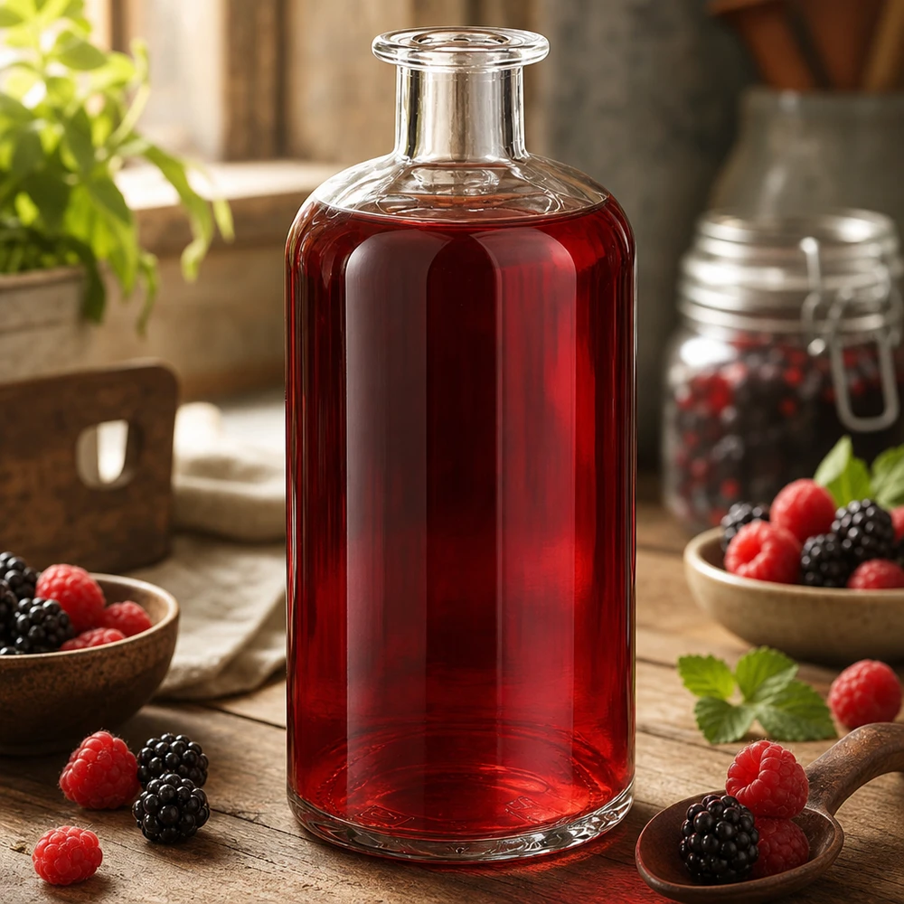 Flacon à pharmacie « Flora » 500 ml sans bouchon UNiTWIST® Flacon à pharmacie « Flora » 500 ml sans bouchon UNiTWIST®