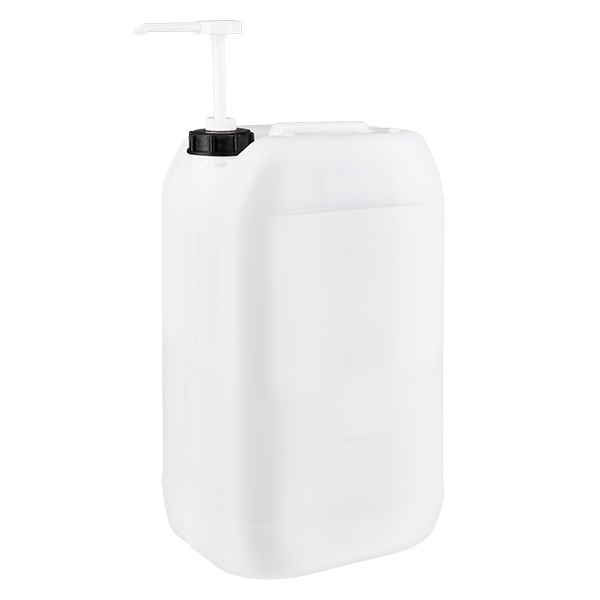 Jerrican de 15 litres avec pompe doseuse Jerrican de 15 litres avec pompe doseuse