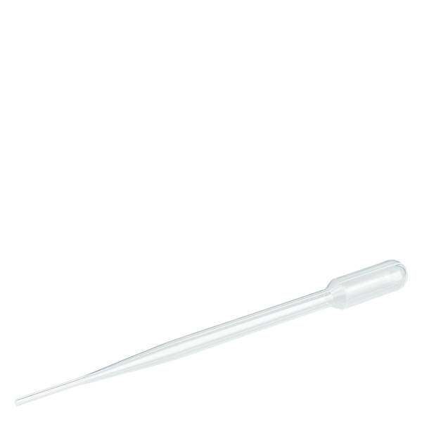 Pipette de transfert, volume nominal : 2 ml, (Lxl) : 154 x 11 mm, Mate Pipette de transfert, volume nominal : 2 ml, (Lxl) : 154 x 11 mm, Mate