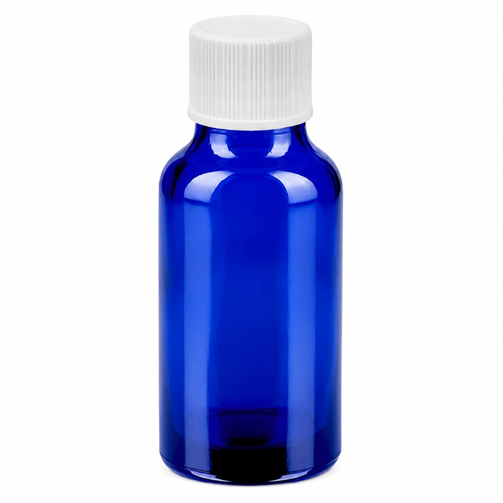 Flacon 20ml 11mm SV blanc STD BlueLine UT18/20 Flacon en verre compact 20ml série BlueLine avec filetage standardisé 11mm