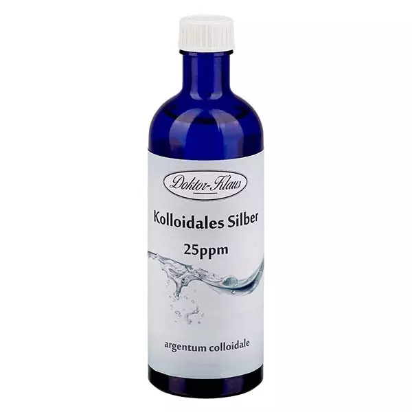 Argent colloïdal 25ppm 200ml Doktor-Klaus Argent colloïdal 25ppm 200ml Doktor-Klaus