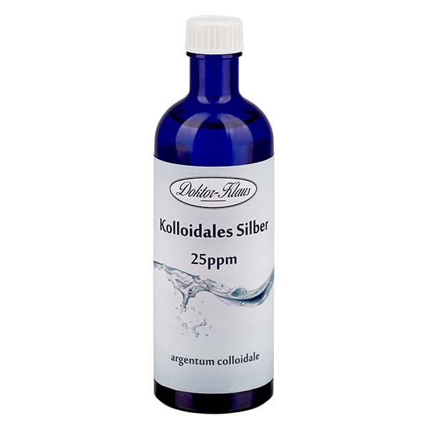 Argent colloïdal 25ppm 200ml Doktor-Klaus Argent colloïdal 25ppm 200ml Doktor-Klaus