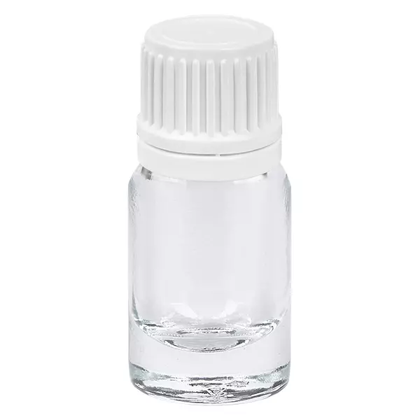 Flacon compte-goutte 5ml 0.7mm blanc OV ClearLine UT18/5 Flacon compte-goutte 5ml 0.7mm blanc OV ClearLine UT18/5