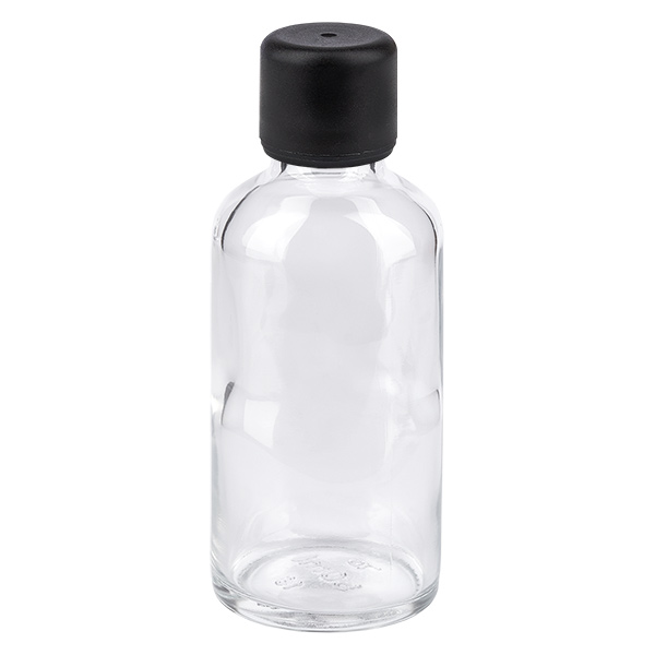 Flacon 50ml 6mm SV noir STD ClearLine UT18/50 Flacon 50ml 6mm SV noir STD ClearLine UT18/50