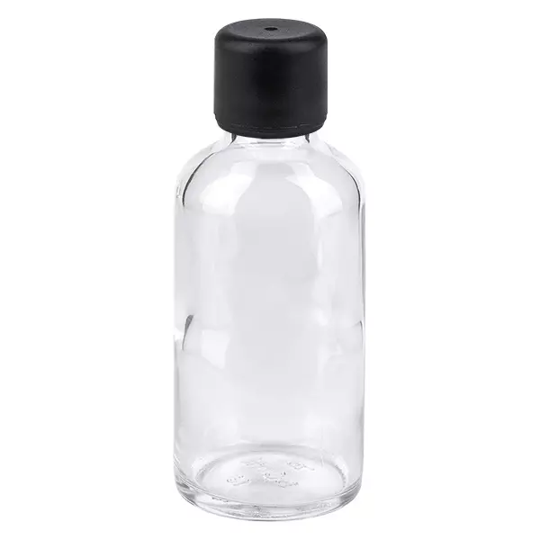 Flacon 50ml 6mm SV noir STD ClearLine UT18/50