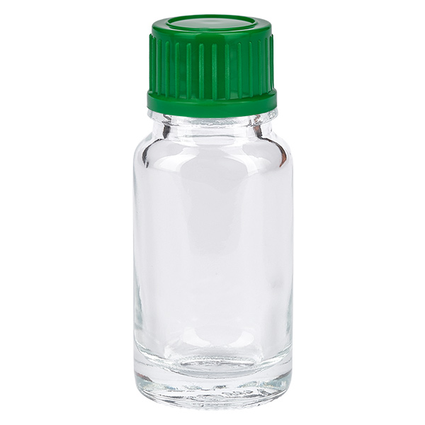 Flacon de 10ml 11mm SV vert STD ClearLine UT18/10 Flacon de 10ml 11mm SV vert STD ClearLine UT18/10