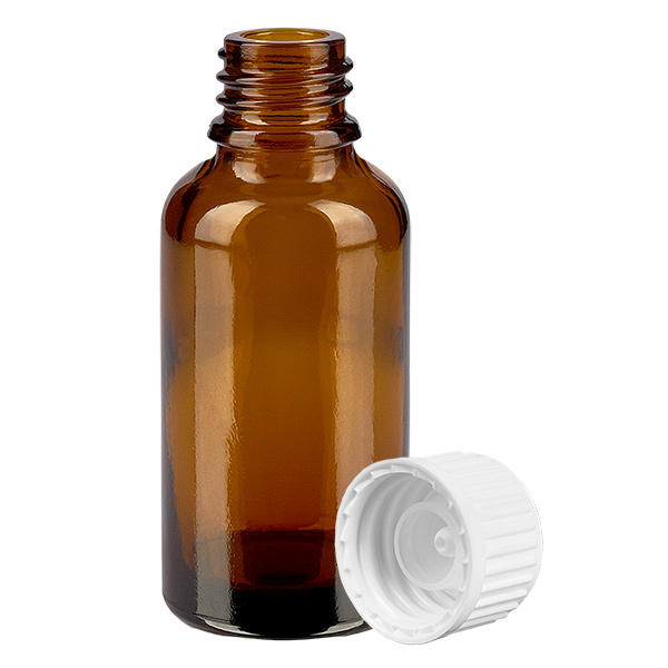 30ml (globule)Flacon 3mm GR w. STD BrownL. UT18/30