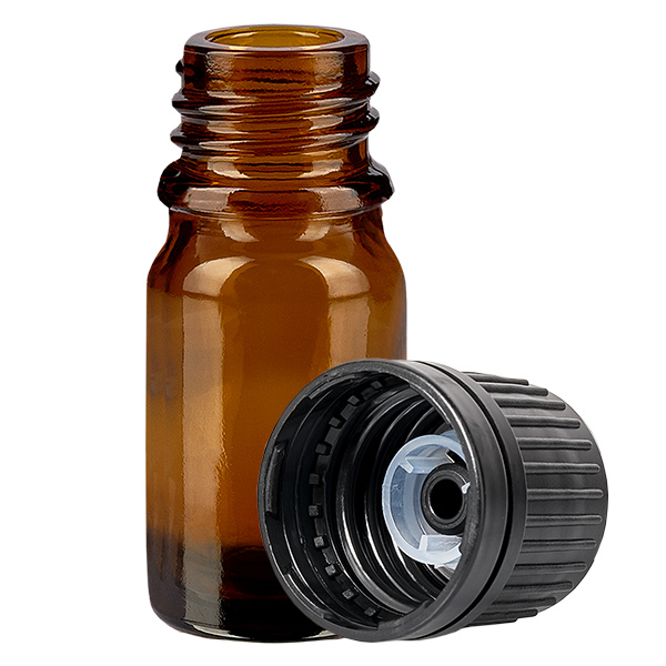 5ml (globule)Flacon 8mm GR s. OV BrownLine UT18/5