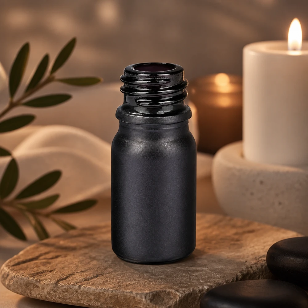 Flacon à pharmacie 5ml BlackLine UT18/5 UNiTWIST Flacon de pharmacie compact BlackLine 5ml UT18/5 UNiTWIST idéal pour les tailles de voyage et les échantillons