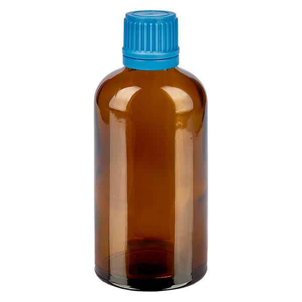 Flacon 100ml 11mm SV bleu OV BrownLine UT18/100