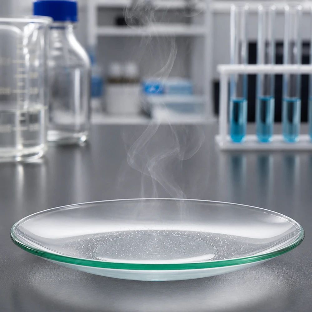 Verre de montre 90 mm - verre borosilicate 3.3 - bord fondu Coupe de verre de montre professionnelle de 90 mm de diamètre pour le contrôle qualité et les travaux de recherche