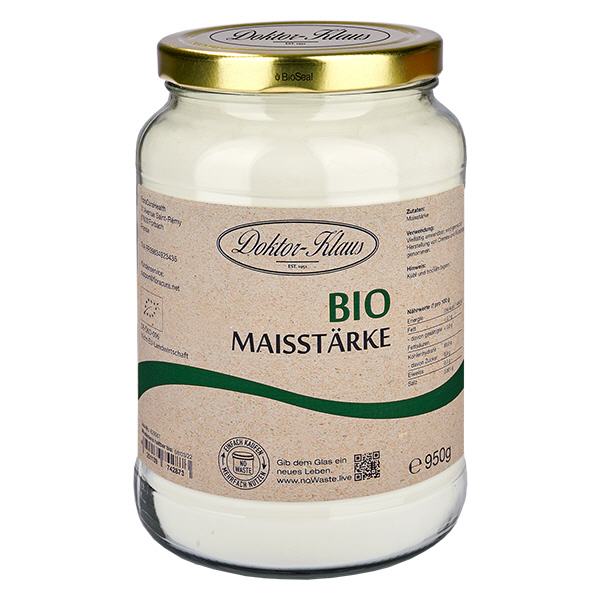 750g Amidon de maïs bio Doktor-Klaus noWaste 750g Amidon de maïs bio Doktor-Klaus noWaste