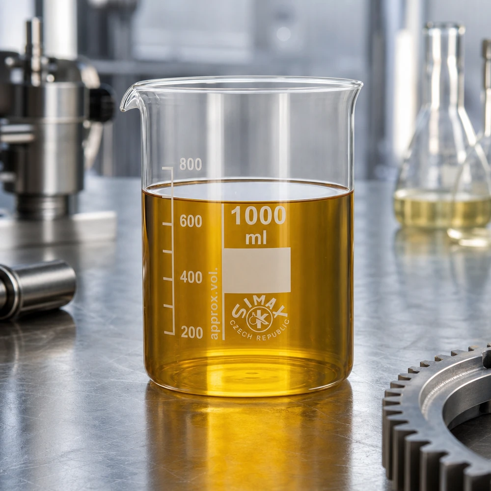 Bécher 1000ml en verre borosilicate résistant à la chaleur (forme basse) Gobelet de précision 1000ml en verre borosilicaté robuste avec une échelle en millilitres clairement lisible