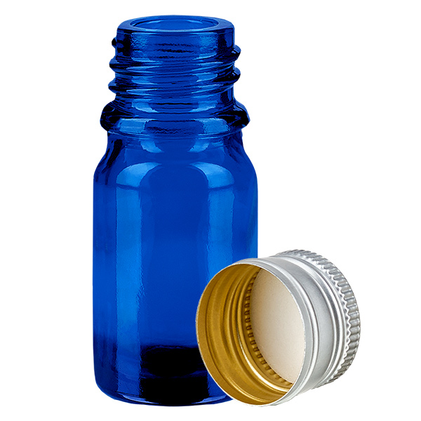 Flacon 5ml 11mm SV alu-argent STD BlueL. UT18/5