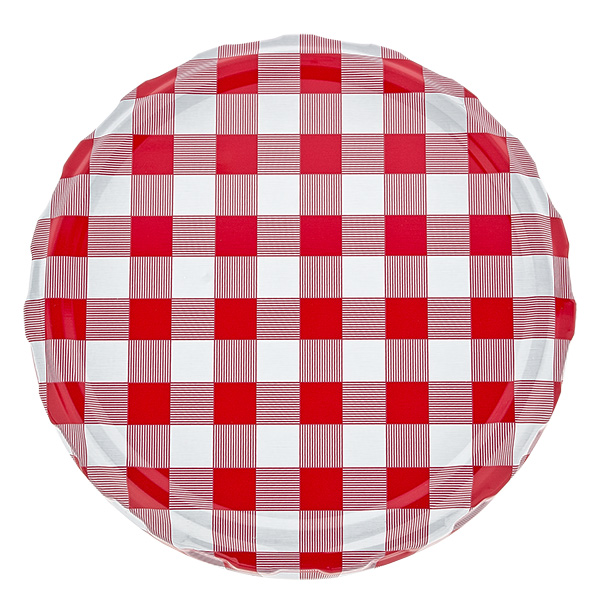 1062ml Verre rond avec couvercle BasicSeal rouge/blanc UNiTWIST