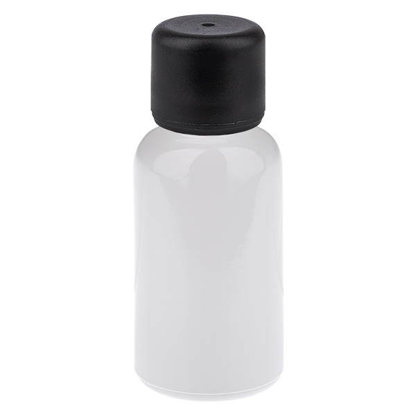 Flacon 20 ml avec bouchon à vis 6 mm noir Standard WhiteLine UT18/20 Flacon 20 ml avec bouchon à vis 6 mm noir Standard WhiteLine UT18/20
