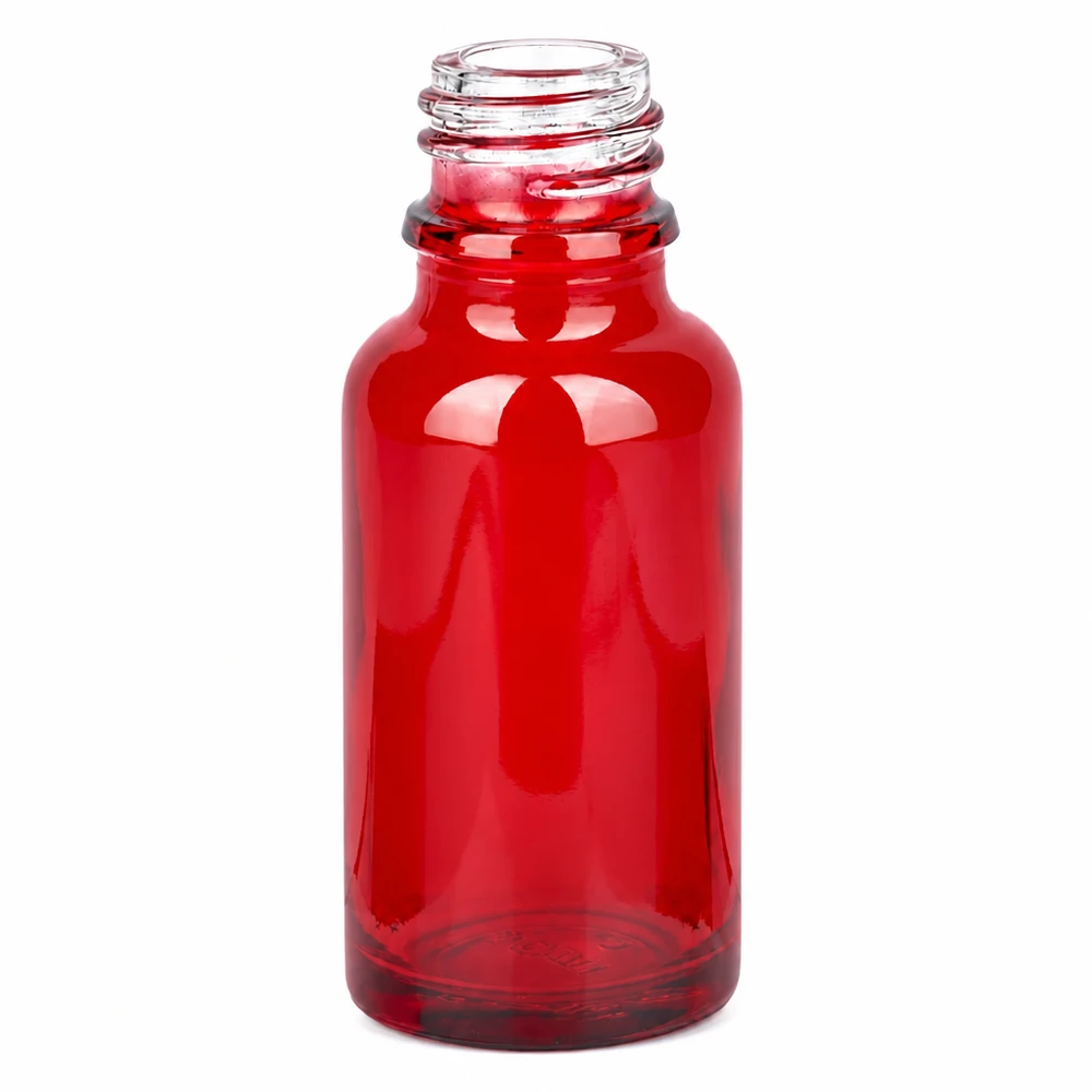 Flacon à pharmacie 20ml RedLine UT18/20 UNiTWIST Bouteille de pharmacie RedLine cylindrique 20ml UT18/20 UNiTWIST pour un stockage sûr des médicaments