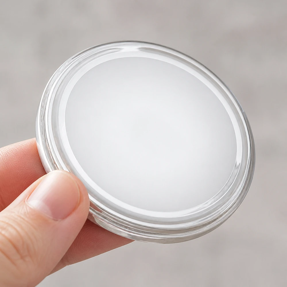 Couvercle BasicSeal 70 mm blanc (TO70) UNiTWIST Couvercle UNiTWIST BasicSeal TO70 de 70 mm, doté d'une structure à filetage multiple, en matériau transparent