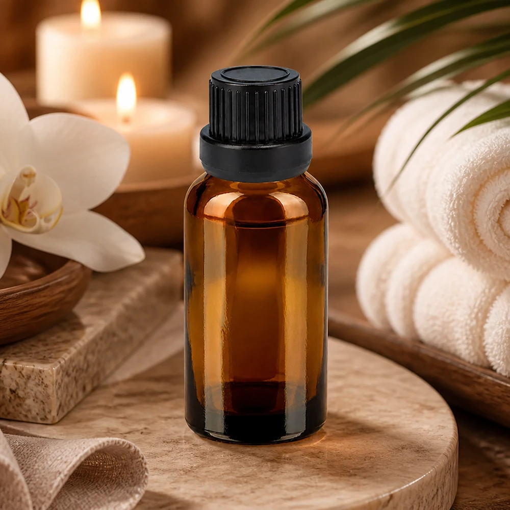 20ml goutte à goutte. 2mm noir OV BrownLine UT18/20 Bouteille compte-gouttes de 20ml en verre anti-lumière idéale pour la cosmétique et la médecine naturelle