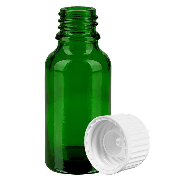 20ml (globule)Flacon 3mm GR w. STD GreenL.UT18/20