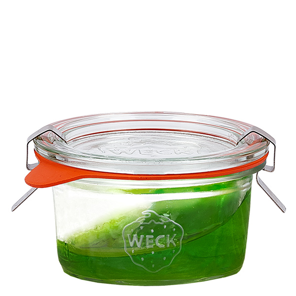 Set de 48 bocaux Weck 50ml avec 48 couvercles en verre
