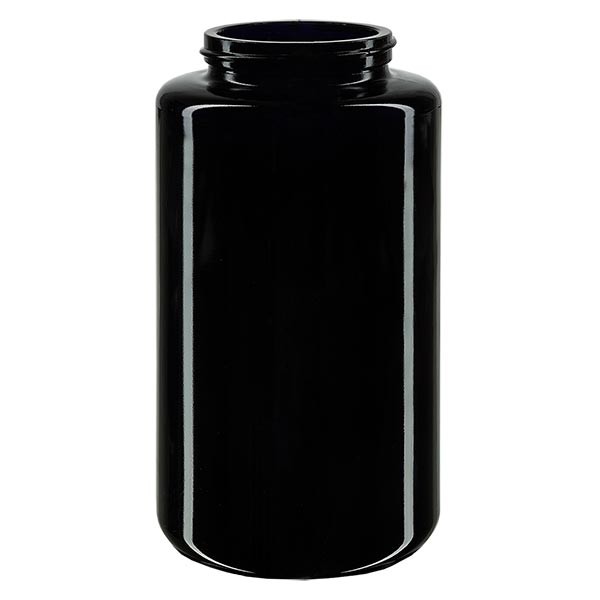 Pot violet 300 ml à large ouverture, filetage GCMI 400/48, sans couvercle Pot violet 300 ml à large ouverture, filetage GCMI 400/48, sans couvercle