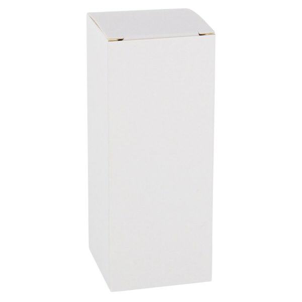 Boîte pliante FS1 carton blanc, hauteur 97mm