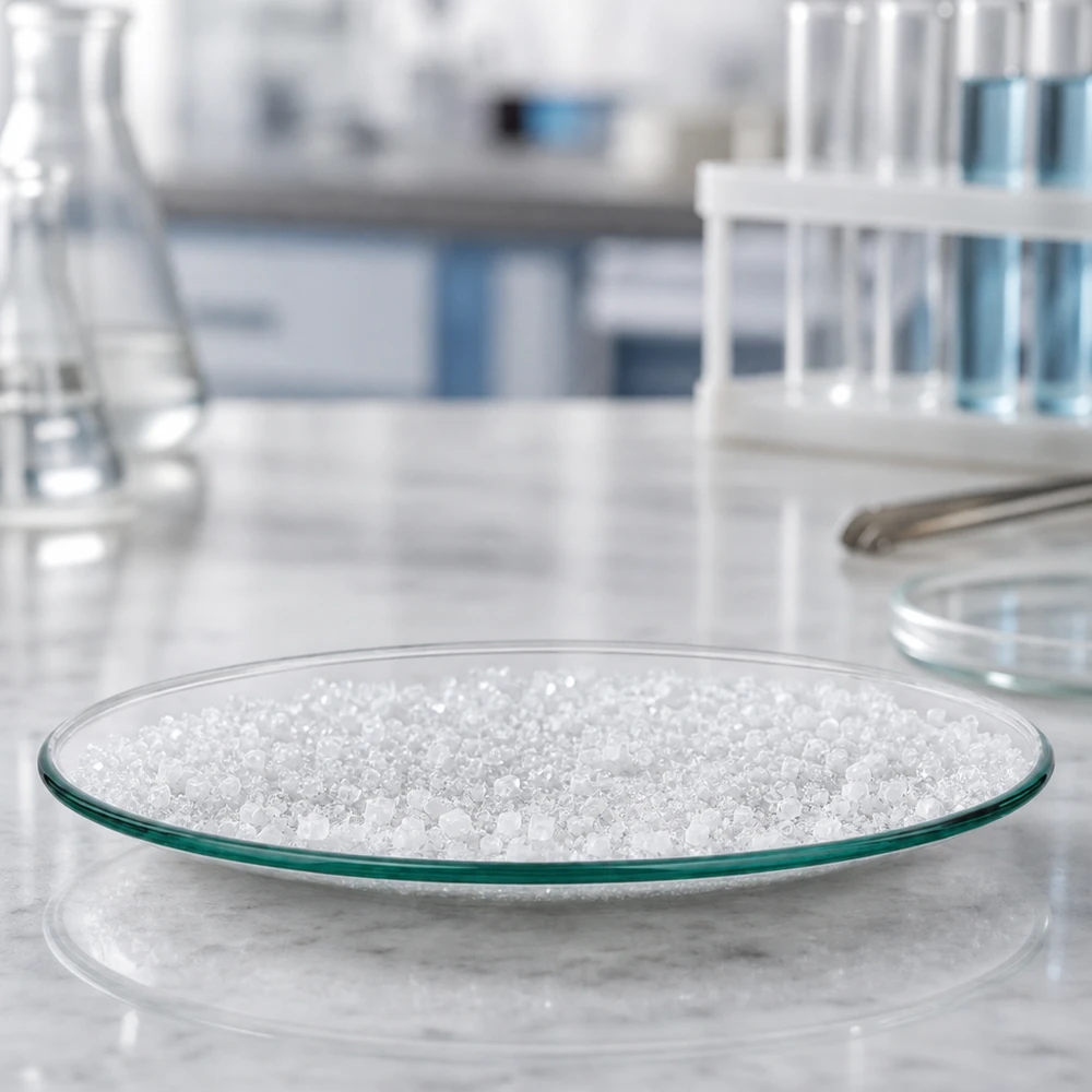 Coupelle en verre de montre cristallin idéale pour l'évaporation et la cristallisation de substances en laboratoire