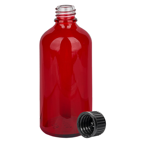 Flacon 100ml 11mm SV noir STD RedLine UT18/100 Flacon 100ml 11mm SV noir STD RedLine UT18/100