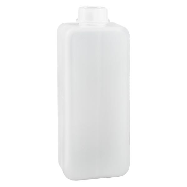 Flacon à produits chimiques 1000 ml à col large, PEHD couleur naturelle, GL 65