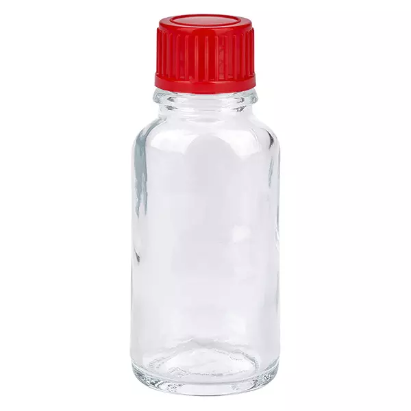 Flacon 20ml 11mm SV rouge STD ClearLine UT18/20