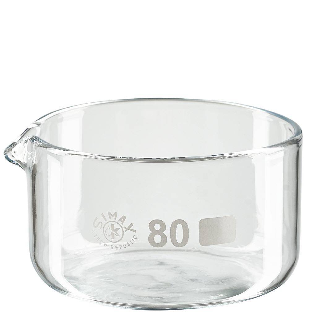 Coupelle de cristallisation 150 ml avec bec verseur Coupelle de cristallisation 150 ml avec bec verseur
