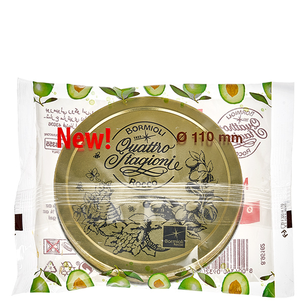 Bouchon à vis "Quattro Stagioni" or QS110mm