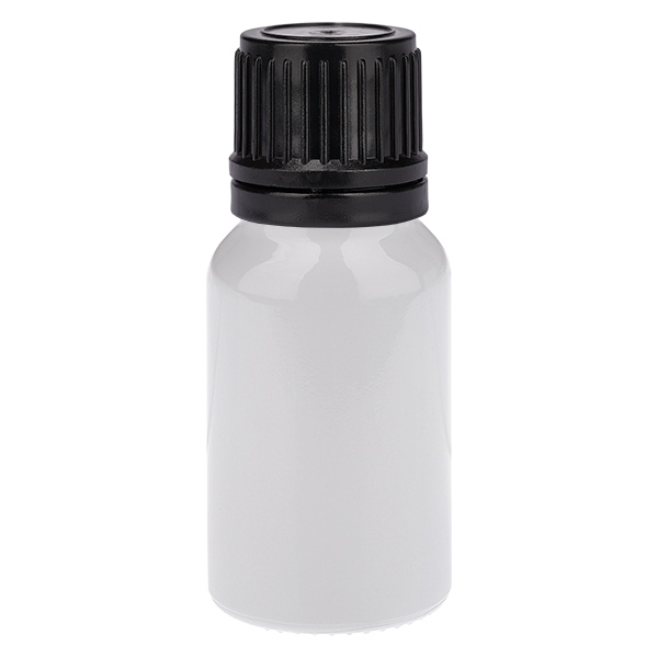Flacon 10 ml Bouchon à vis 11 mm noir Bouchon d'origine WhiteLine UT18/10