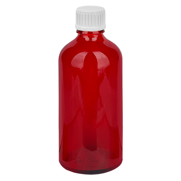 100ml flacon compte-gouttes 0.9mm blanc STD RedLine UT18/100 100ml flacon compte-gouttes 0.9mm blanc STD RedLine UT18/100
