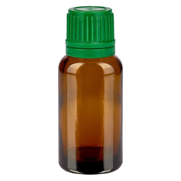 Flacon 20ml 11mm SV vert OV BrownLine UT18/20