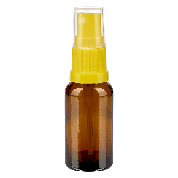 20ml Vaporisateur jaune/tr. STD BrownLine UT18/20