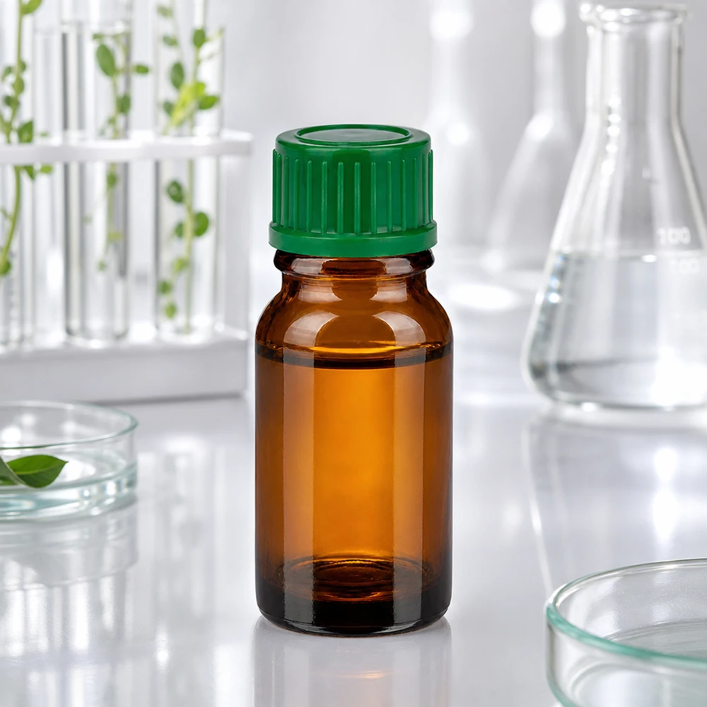 Flacon de 10ml 11mm SV vert STD BrownLine UT18/10 Flacon en verre de 10ml avec bouchon d'inviolabilité vert idéal pour les cosmétiques et mélanges DIY