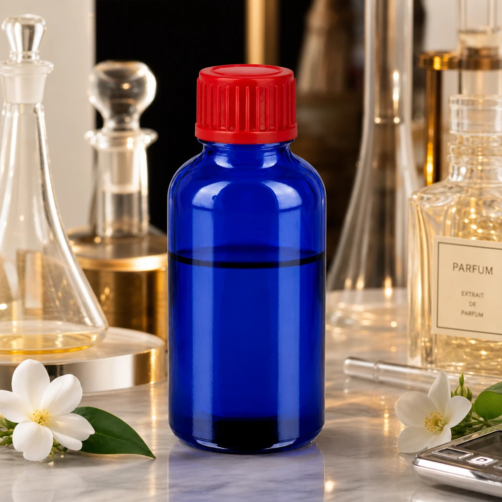 Flacon de 30ml 11mm SV rouge STD BlueLine UT18/30 Bouteille de pharmacie bleue de 30 ml avec filetage UT18/30 idéale pour les applications goutte à goutte et les extraits