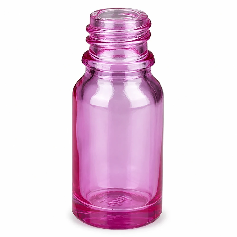 Flacon pharmaceutique violet transparent de 10ml idéal pour les sprays nasaux faits maison