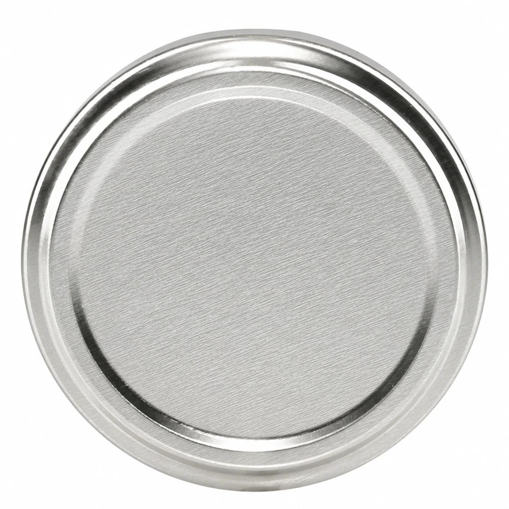 Couvercle BasicSeal 66 mm argenté (TO66) UNiTWIST Couvercle rond BasicSeal Twist-Off 66 mm argenté, couvercle UNiTWIST pour bocaux Einweck