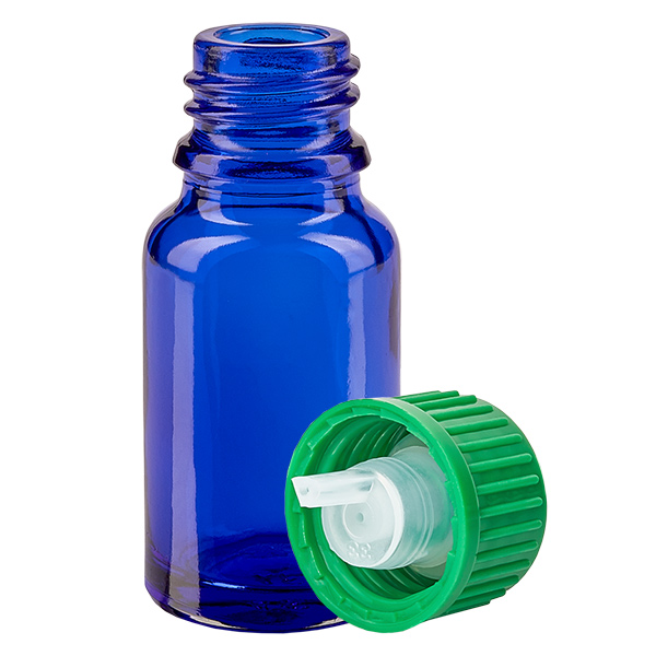 10ml Flacon compte-goutte 0.8mm vert STD BlueLine UT18/10